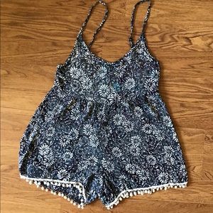 Yireh indigo romper